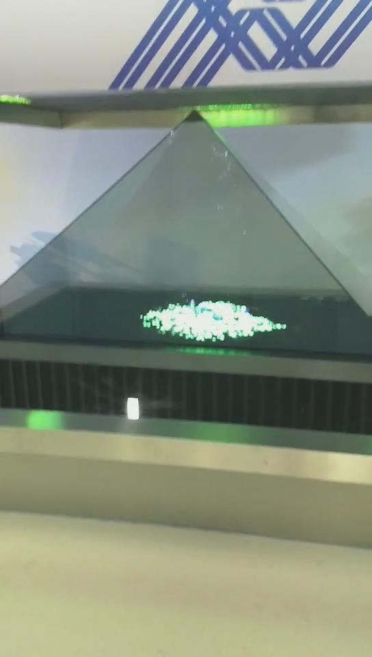 蒙城智慧城市體驗中心270度全息櫃